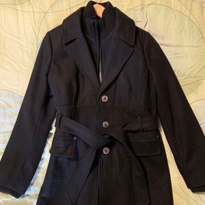 Calvin Klein Women’s Wool Blend Peacoat